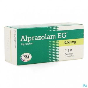 ALPRAZOLAM EG COMP 60 X 0,50MG