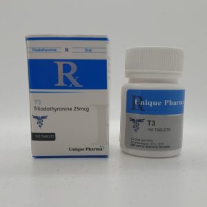 T3 (Triiodothyronine) 25 by UNIQUE PHARMA®