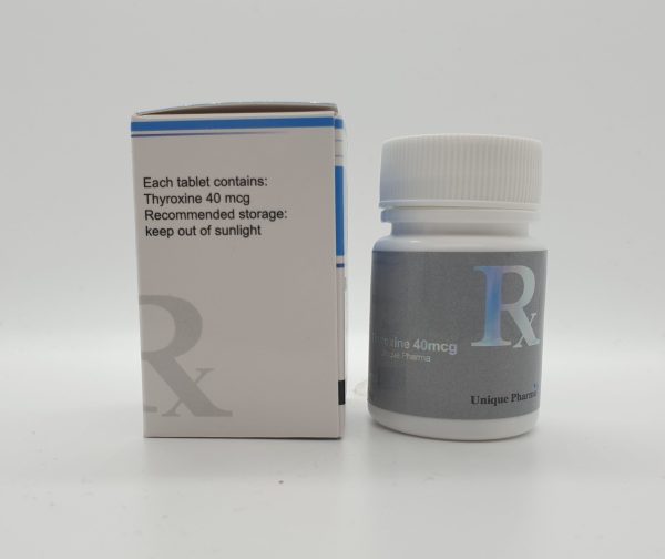 T4 (Thyroxine) 40 by UNIQUE PHARMA® - Afbeelding 2
