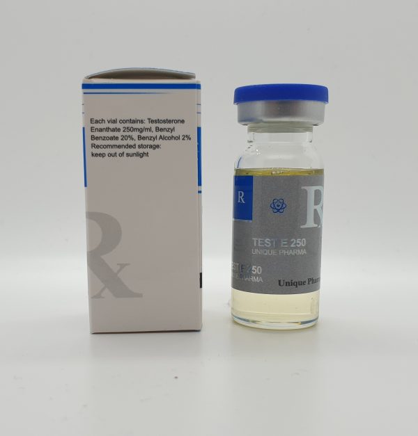 Testosterone Enanthate 250 by UNIQUE PHARMA® - Afbeelding 2