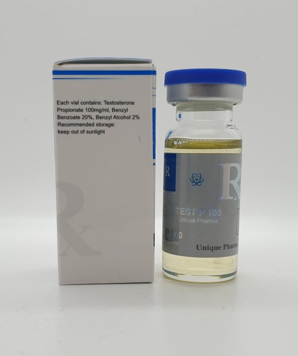 Testosterone Propionate 100 by UNIQUE PHARMA® - Afbeelding 2