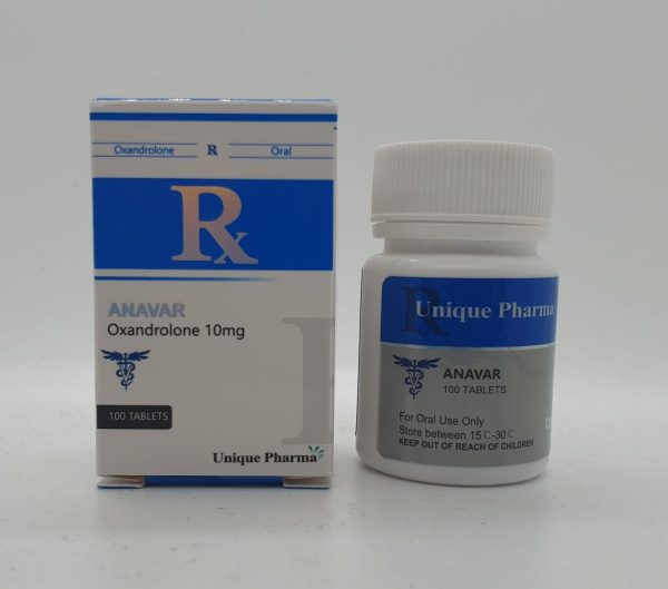 Anavar 10 (Oxandrolone) by UNIQUE PHARMA®