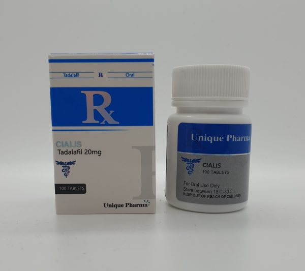Cialis 20 (Tadalafil) by UNIQUE PHARMA®
