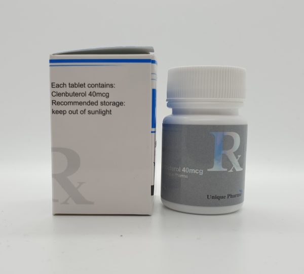 Clenbuterol 40 by UNIQUE PHARMA® - Afbeelding 2