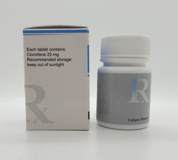 Clomid 25 (clomifene) by UNIQUE PHARMA® - Afbeelding 2