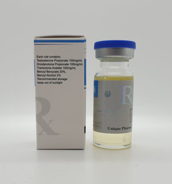 CUT blend (tren a, drost a, and test p) 300 by UNIQUE PHARMA® - Afbeelding 2