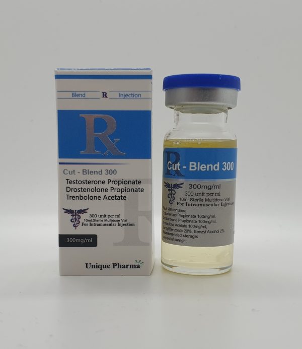 CUT blend (tren a, drost a, and test p) 300 by UNIQUE PHARMA®