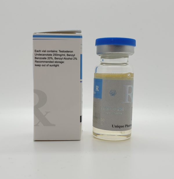 Testosterone Undecanotate 250 by UNIQUE PHARMA® - Afbeelding 3