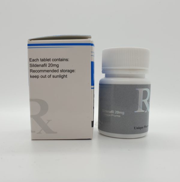 Viagra 20 (Sildenafil) by UNIQUE PHARMA® - Afbeelding 2
